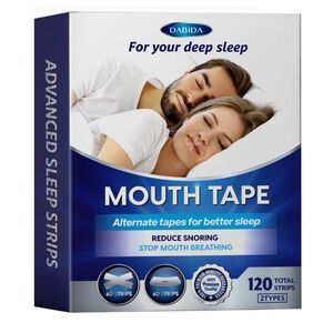 Advanced Mouth Tape for Sleeping 120 PCs by DABIDA